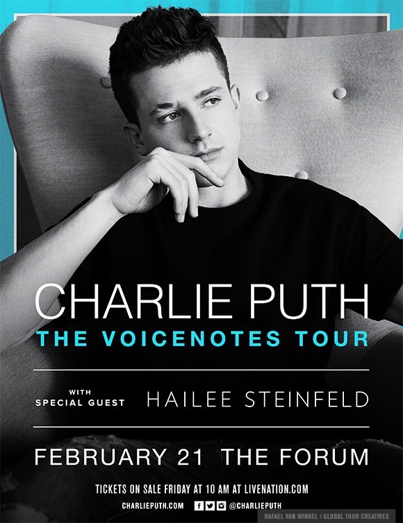 Charlie Puth The Voicenotes Tour HAFA Design